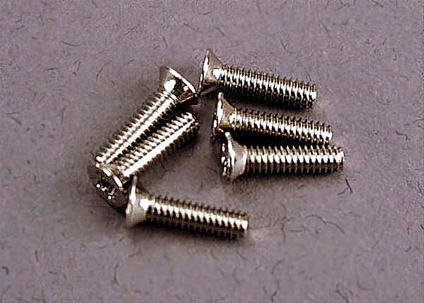 Screws, 3x12mm washerhead self-tapping (6)