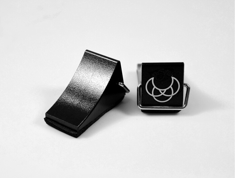 Wheel Blocks Black 2pcs
