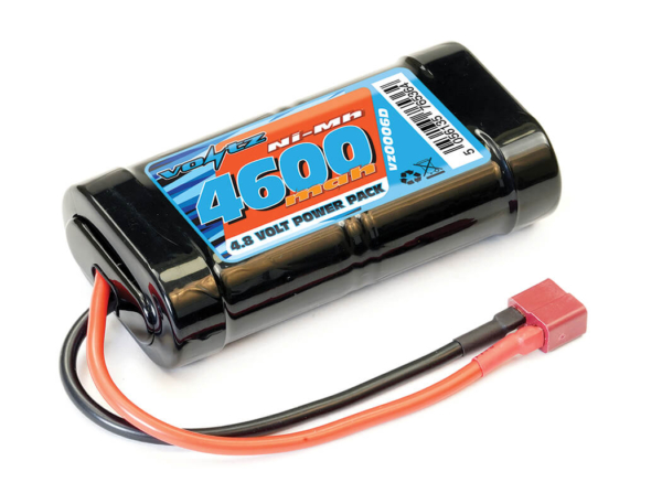 Voltz NiMH 4.8 volt 4600mah met Deans stekker