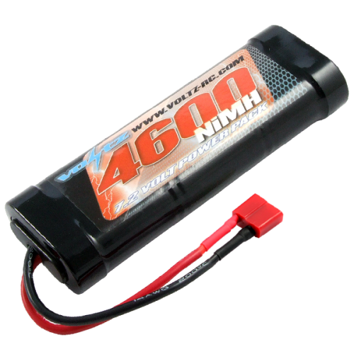 Voltz NiMH 7,2 volt 4600mah met Deans stekker