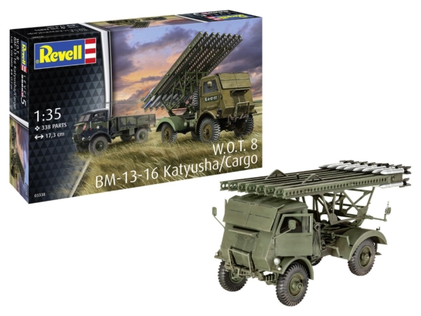 Revell 1/35 W.O.T 8 BM-13-16 Katyusha/Cargo