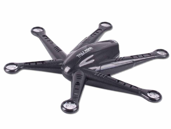 Walkera Tali H500 body set - zwart (WALH500-Z-02BK)