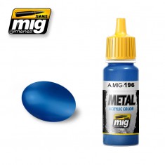 MIG Acrylic Warhead Metallic Blue 17ml