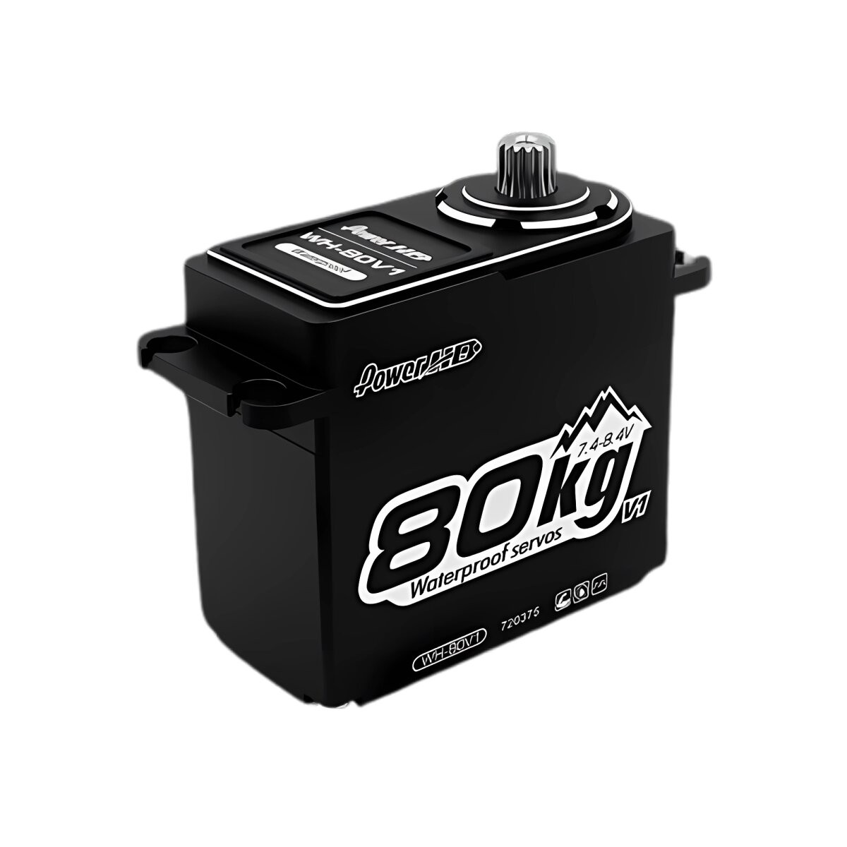 Power HD WH-80KG Waterproof Servo Met Metalen Tandwielen (Nieuwste Versie)