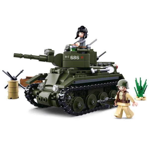 Sluban WWII - Russian light Tank (M38-B0686)