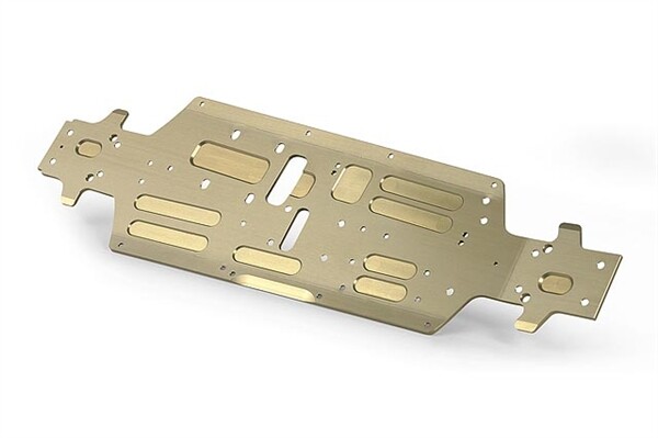 Alu Chassis Swiss 7075 T6 (3mm) Hard Coated - XB808 (X351102)