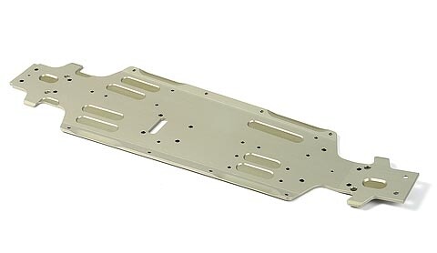 Alu Chassis Swiss 7075 T6 (3mm) Hard Coated - XB808E (X351105)