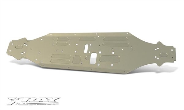 Alu Chassis Long Hardcoated Swiss 7075 T6 (3mm) - XT8 (X351121)