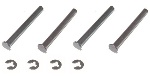 Hinge Pins+E-Clip (2mm) 3*30,9mm (YEL17451)