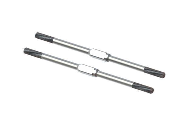 Arrma - Steel Turnbuckle, M4x95mm Silver (2): EXB (ARA340175)