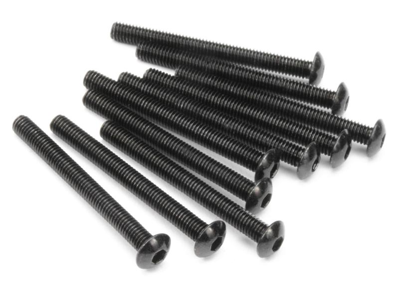 HPI - Button head screw m3x30mm (hex socket/10pcs)